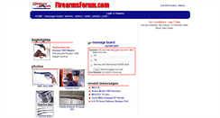 Desktop Screenshot of firearmsforum.com